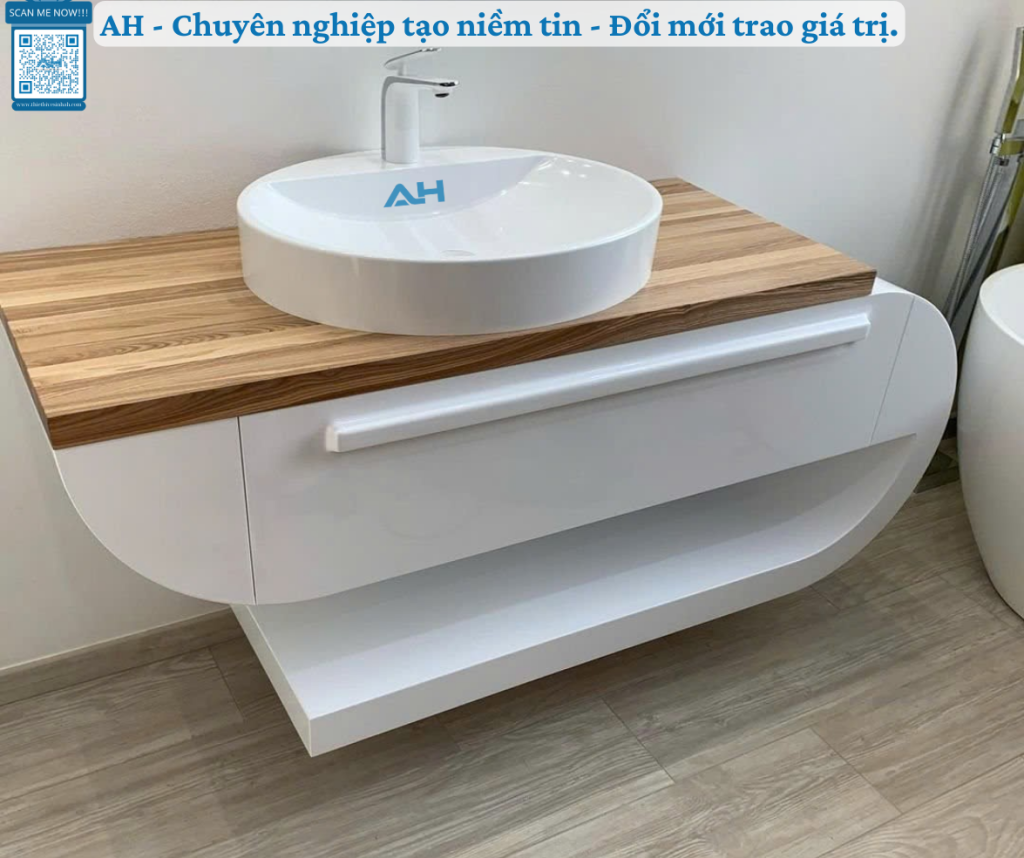 Cung Cấp LAVABO ĐÚC NGUYÊN KHỐI TỪ SOLID SURFACE CHỐNG KHUẨN SỐ LƯỢNG LỚN cho Dự án Dân Cư Tại Tây Ninh
