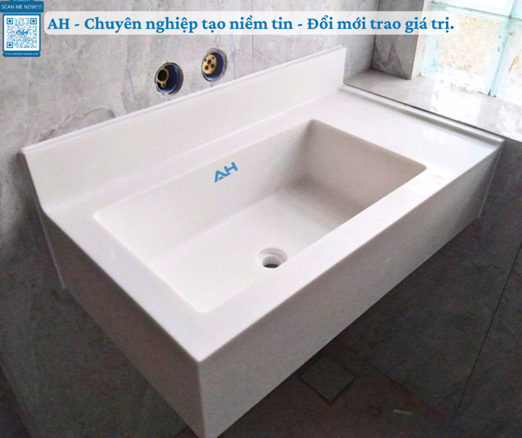 lavabo solid surface AH uy tín nhất Vĩnh Long