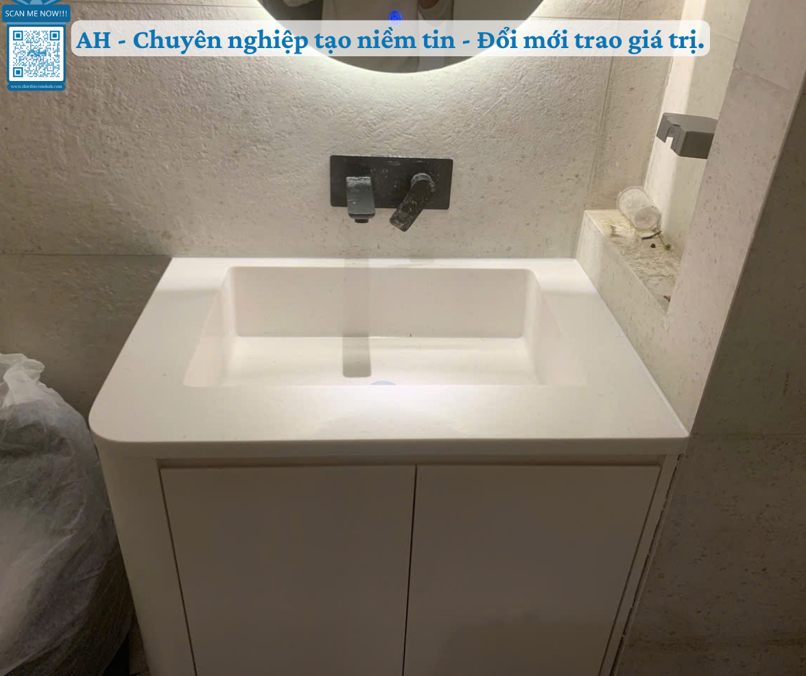 lavabo AH bền bỉ so với các sản phẩm thương hiệu khác