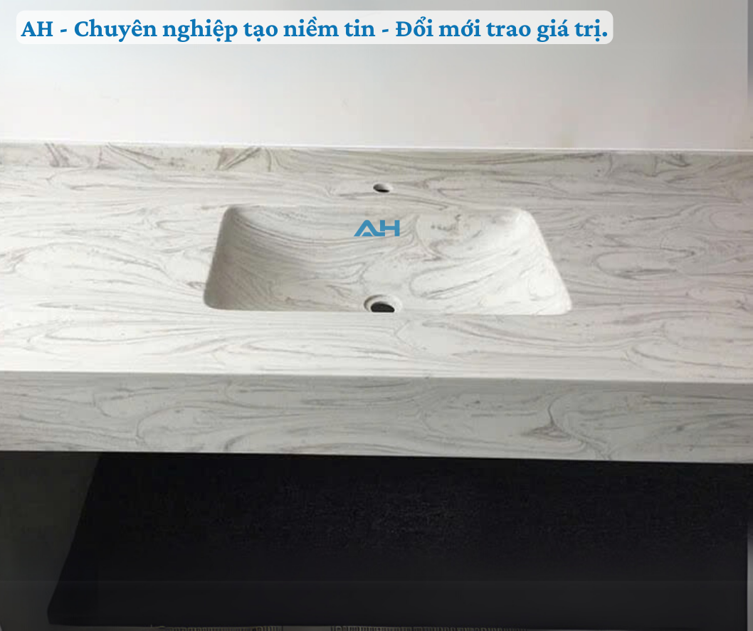 lavabo AH bền bỉ so với các sản phẩm thương hiệu khác