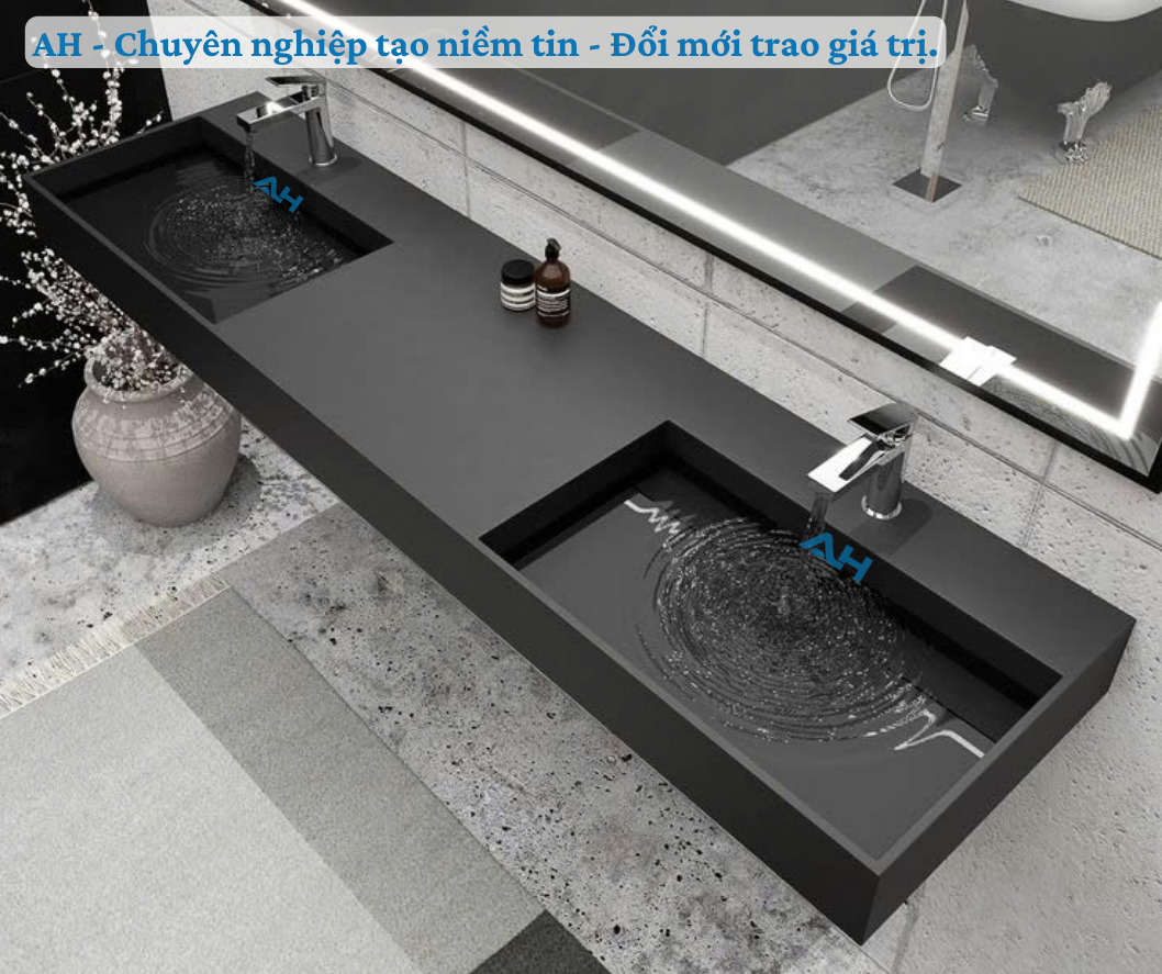 Sự Thật Về Độ Bền Của Lavabo AH Đá Solid Surface Trong Môi Trường Ẩm Ướt