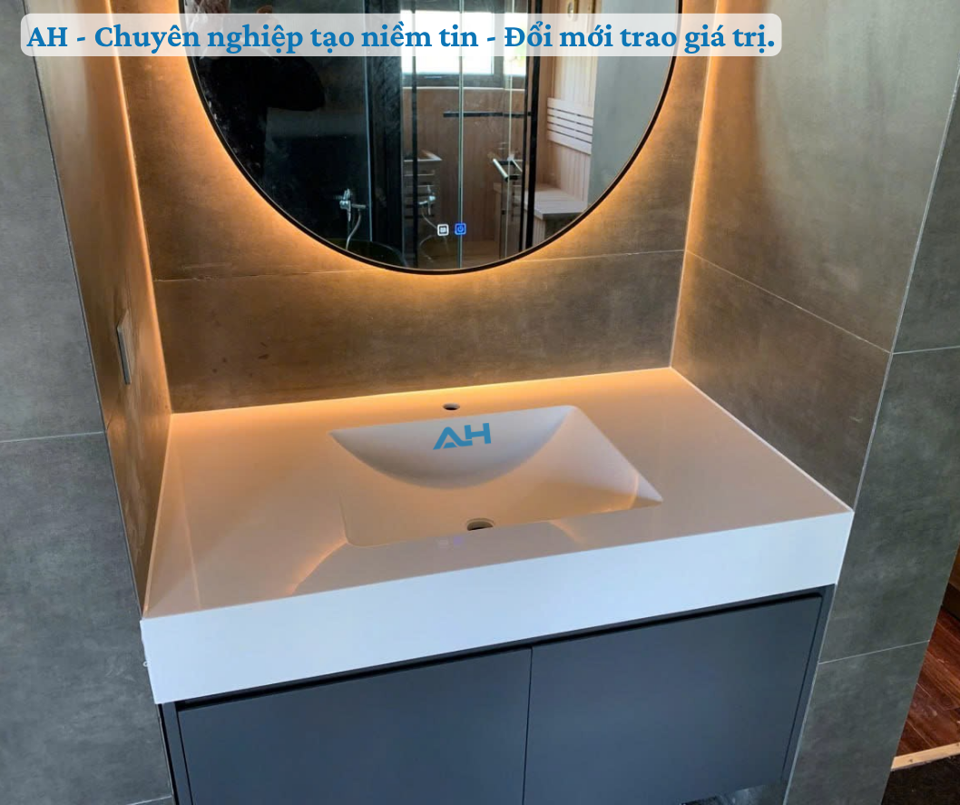 Hướng Dẫn Thiết Kế Phòng Tắm Chuẩn Resort 5 Sao Với Lavabo Solid Surface