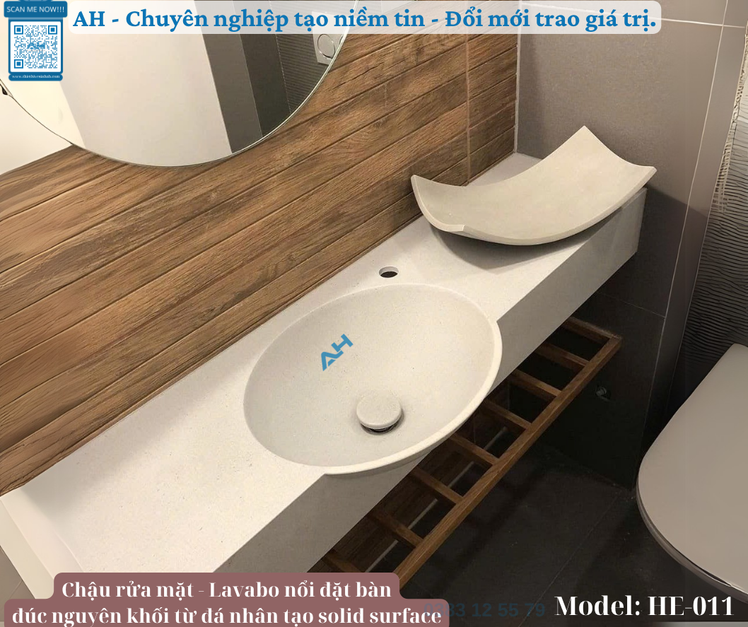 Lavabo Không Mối Nối – Bước Đột Phá Giúp Việc Vệ Sinh Phòng Tắm Trở Nên Nhàn Hạ