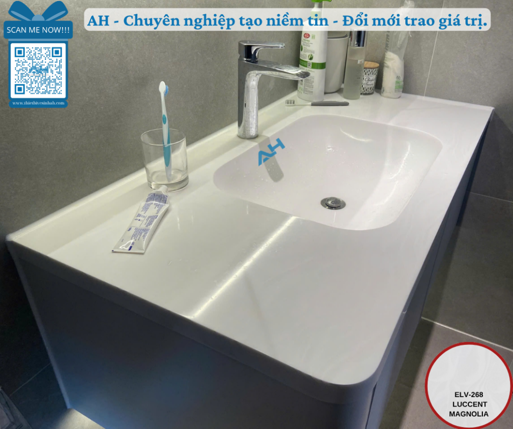 Bí Quyết Chọn Lavabo Bền Đẹp Hơn 10 Năm: Tại Sao Chuyên Gia Chọn Lavabo AH Solid Surface?